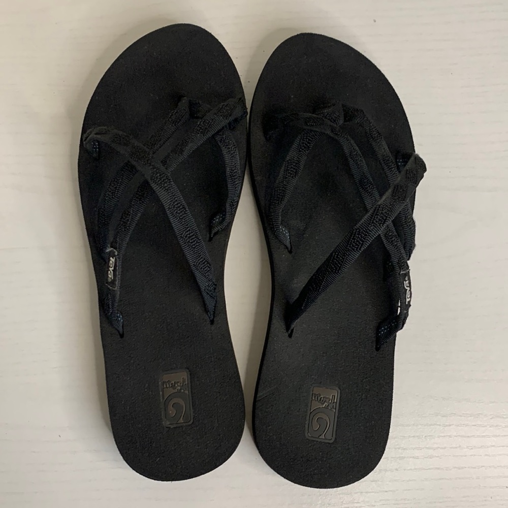 Teva Mesh Black Sandals